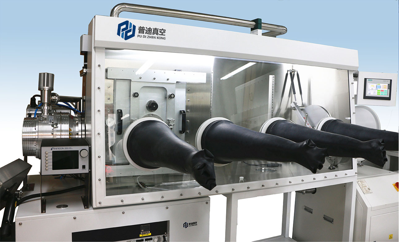 Magnetron Sputtering Coating Machine with Golvebox PD-450CS