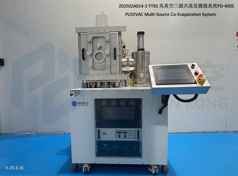 【Examples of Delivered Evaporator PD-400S】PUDIVAC Thermal Evaporator support Co-evapation