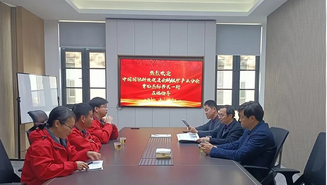 Perovskite Industry Branch of China Association for International Science And Technology Promotion Visite Pudi Vacuum